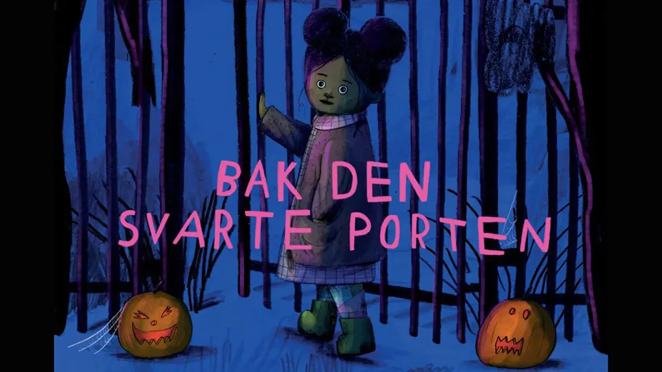 Utsnitt av bokomslag Bak den svarte porten